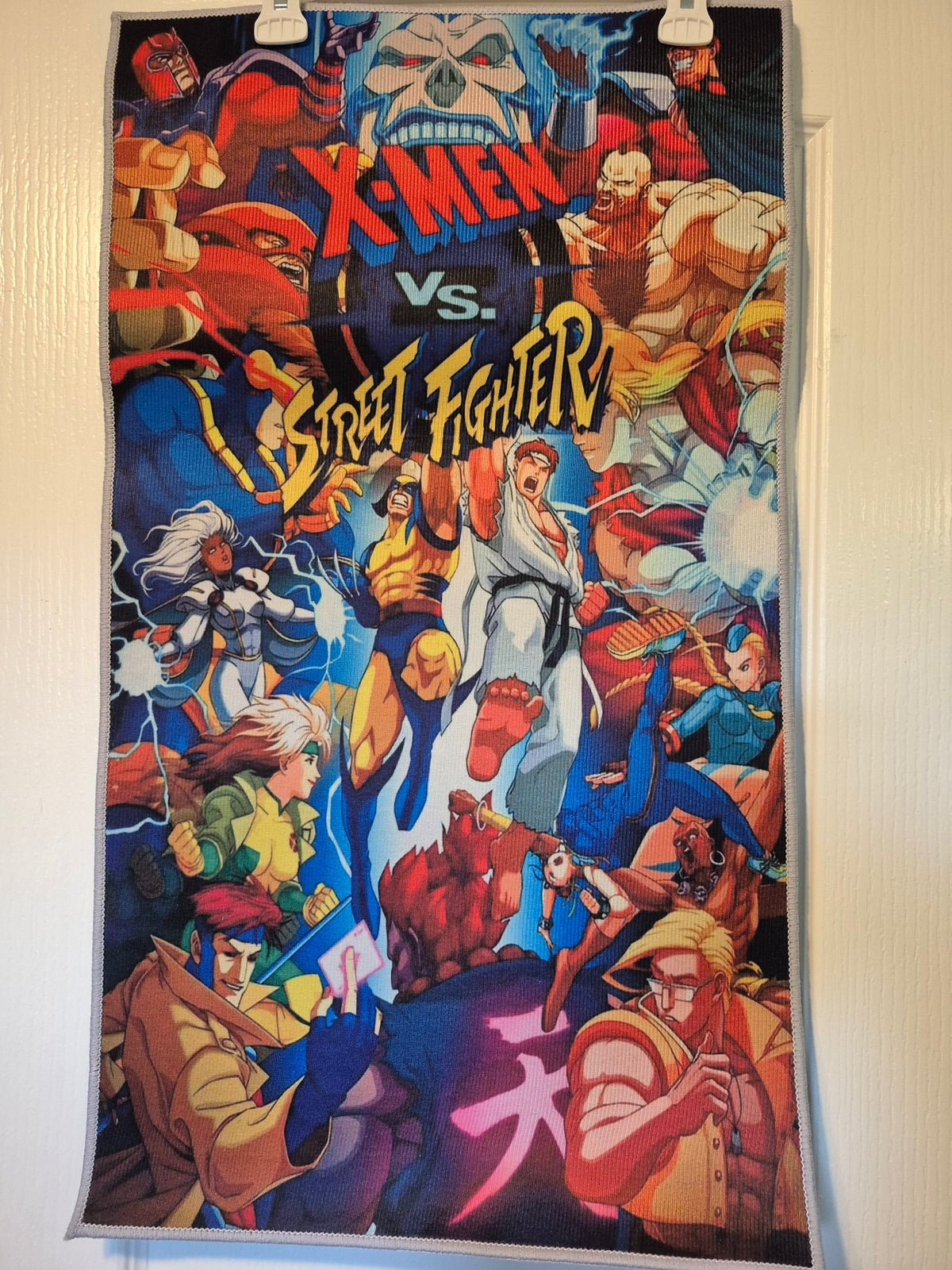 X-Men vs Street Fighter Wall Hanging Rug