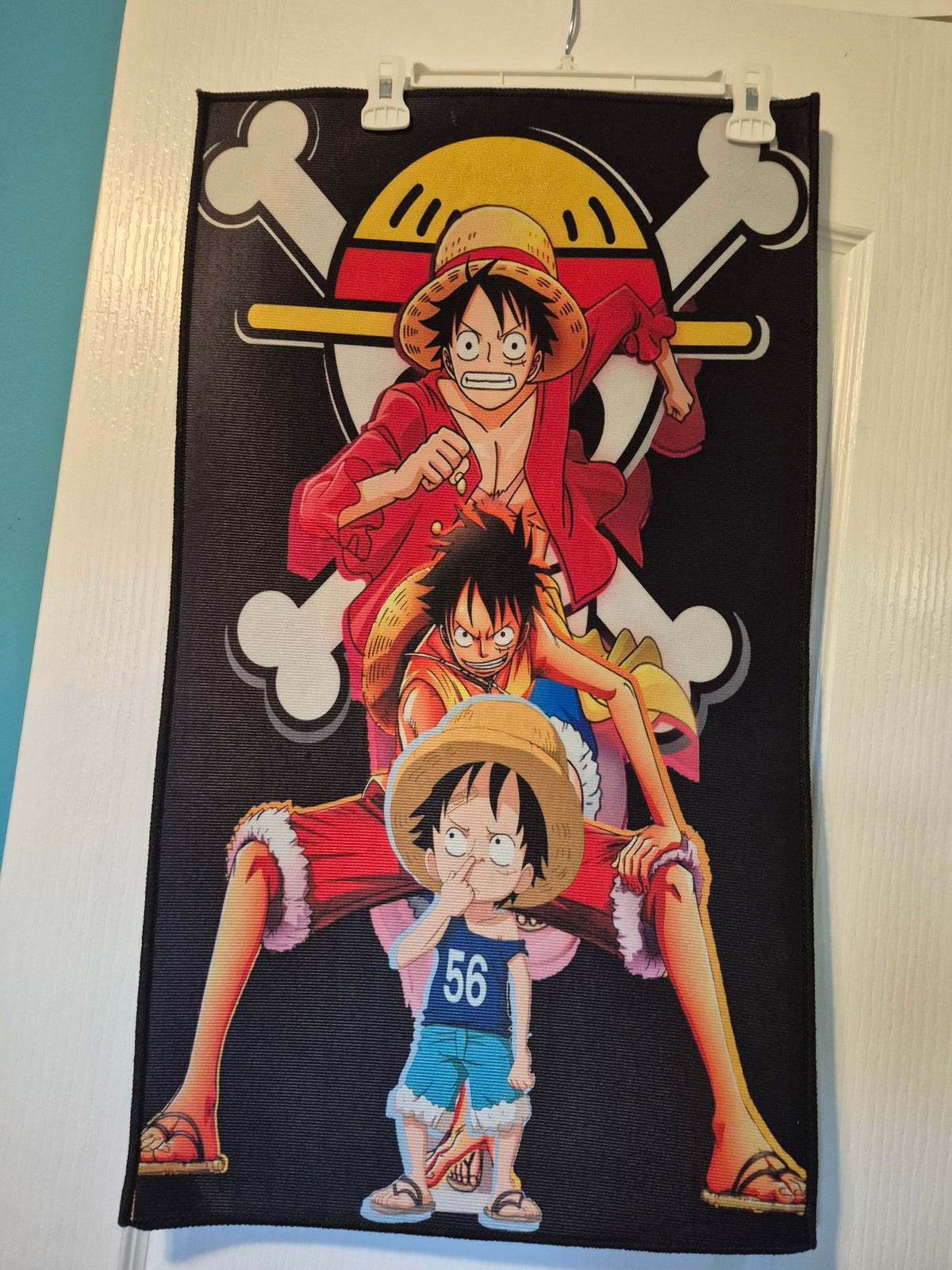 One Piece Luffy Straw Hat Wall Hanging Rug