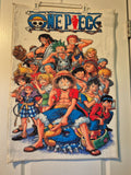 One Piece Crew White Wall Hanging Rug
