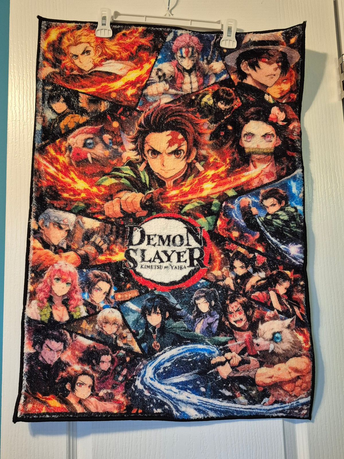 Demon Slayer Collage Wall Hanging Rug