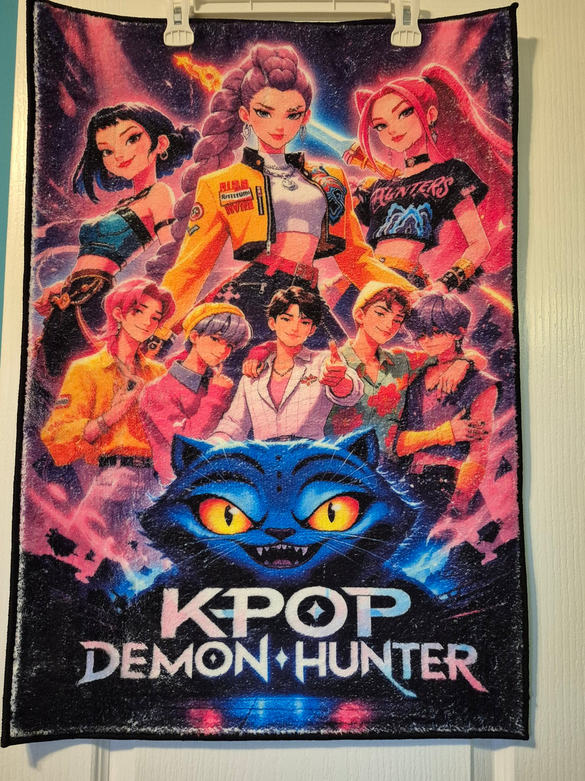 K-Pop Demon Hunter Wall Hanging Rug