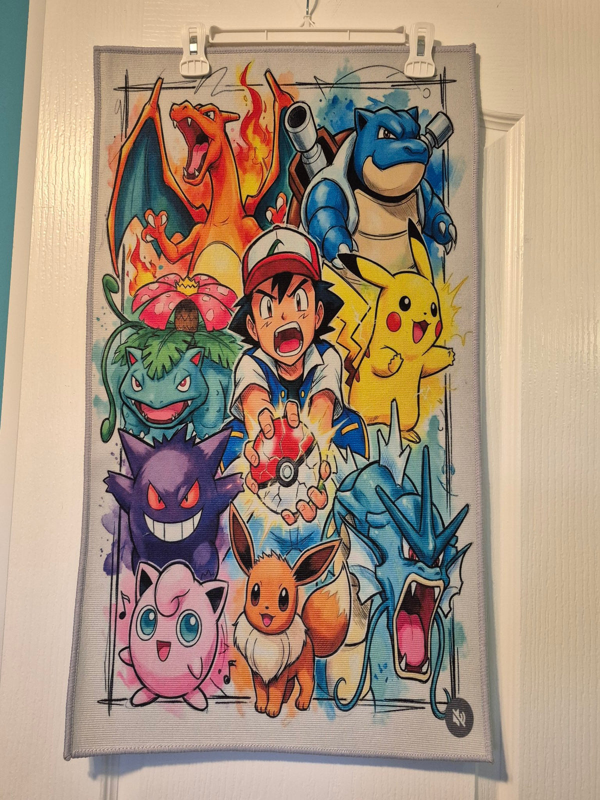 Pokemon Collage Wall Hanging Rug