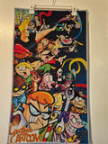 Cartoon Cartoons Collage Wall Hanging Rug