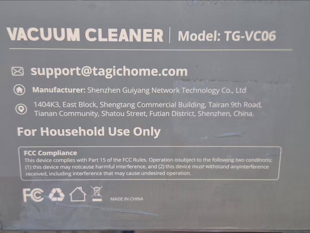 TAGIC Cordless Vacuum Cleaner (TG-VC06)