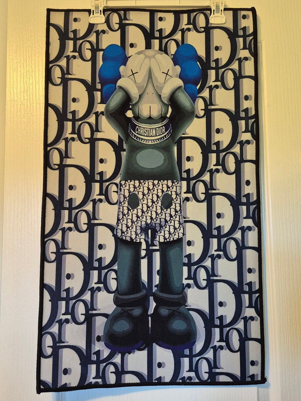 KAWS Dior – Street Art Character Wall-Hanging Rug