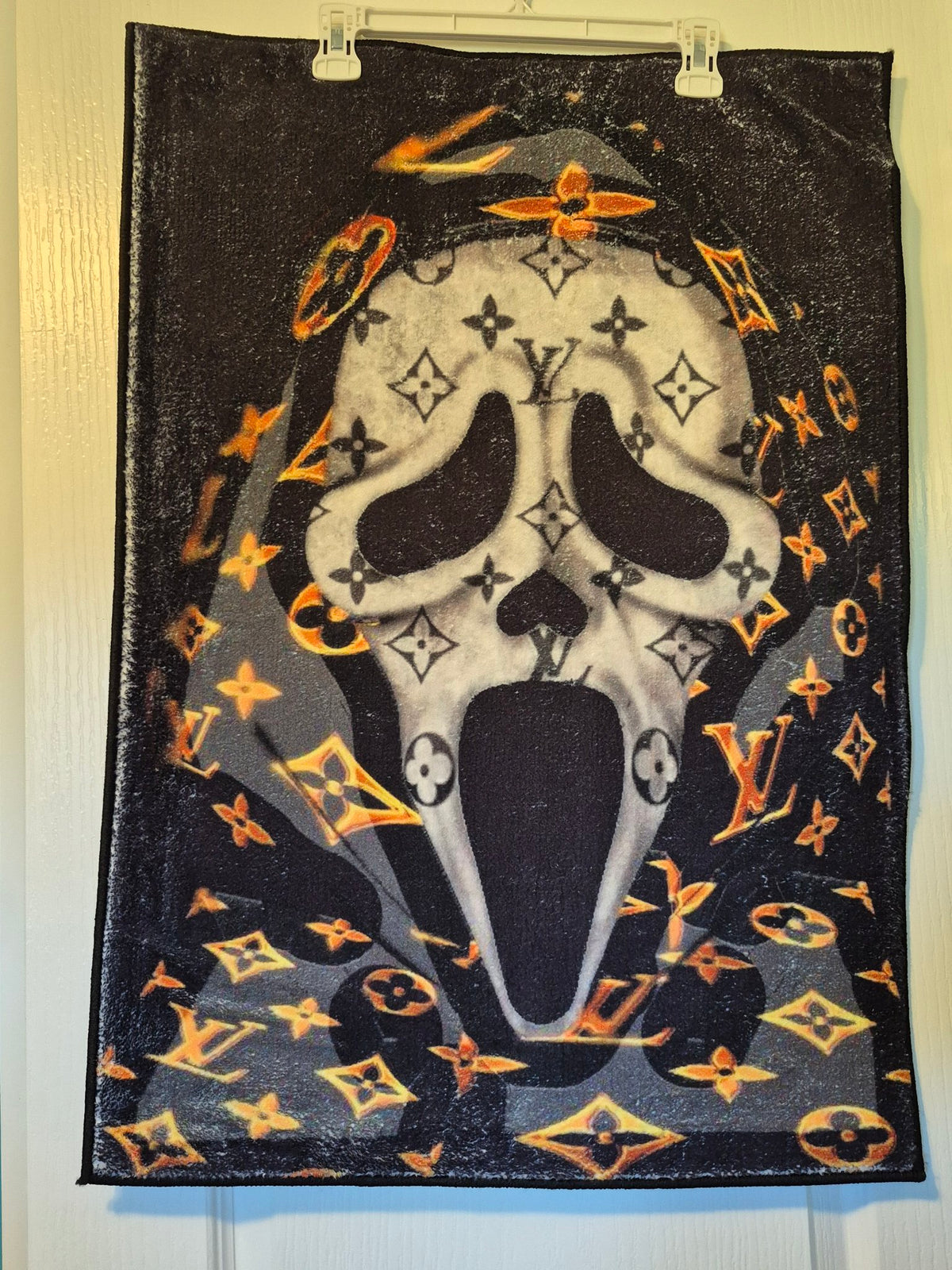 Ghostface LV – Horror Character Wall-Hanging Rug