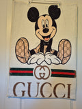 Mickey Mouse Gucci – Disney Character Wall-Hanging Rug