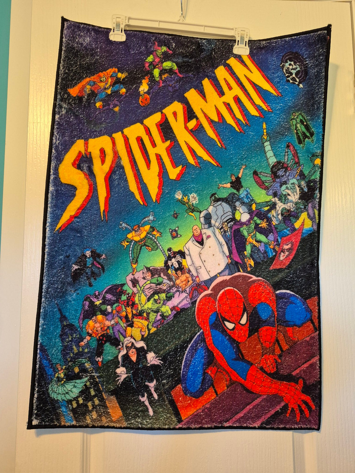 Spider-Man Comic Villains – Marvel Character Wall-Hanging Rug