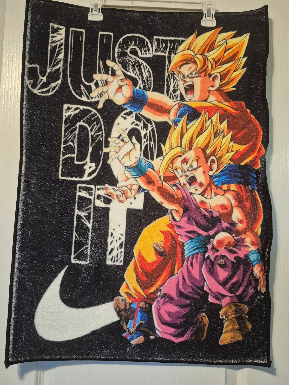 Dragon Ball Z Goku Just Do It – Anime Character Wall-Hanging Rug