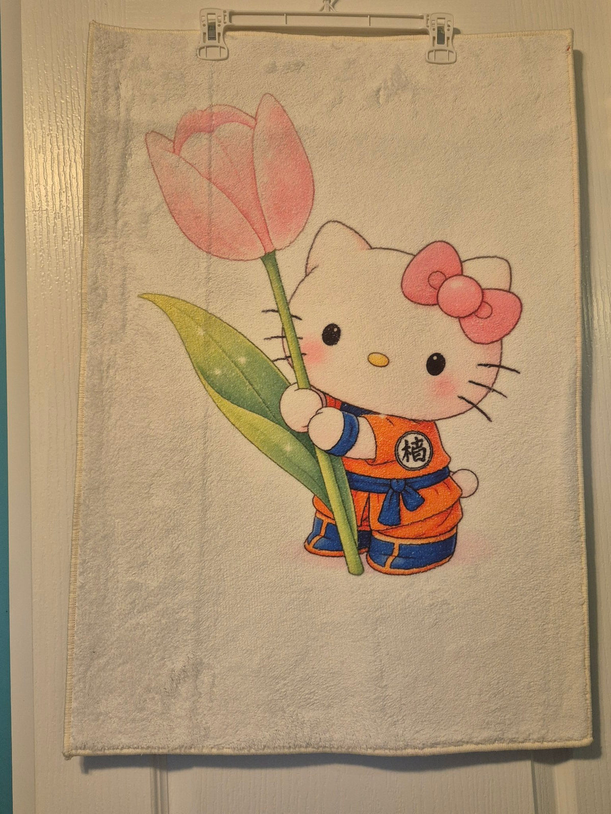 Hello Kitty Goku – Anime Character Wall-Hanging Rug