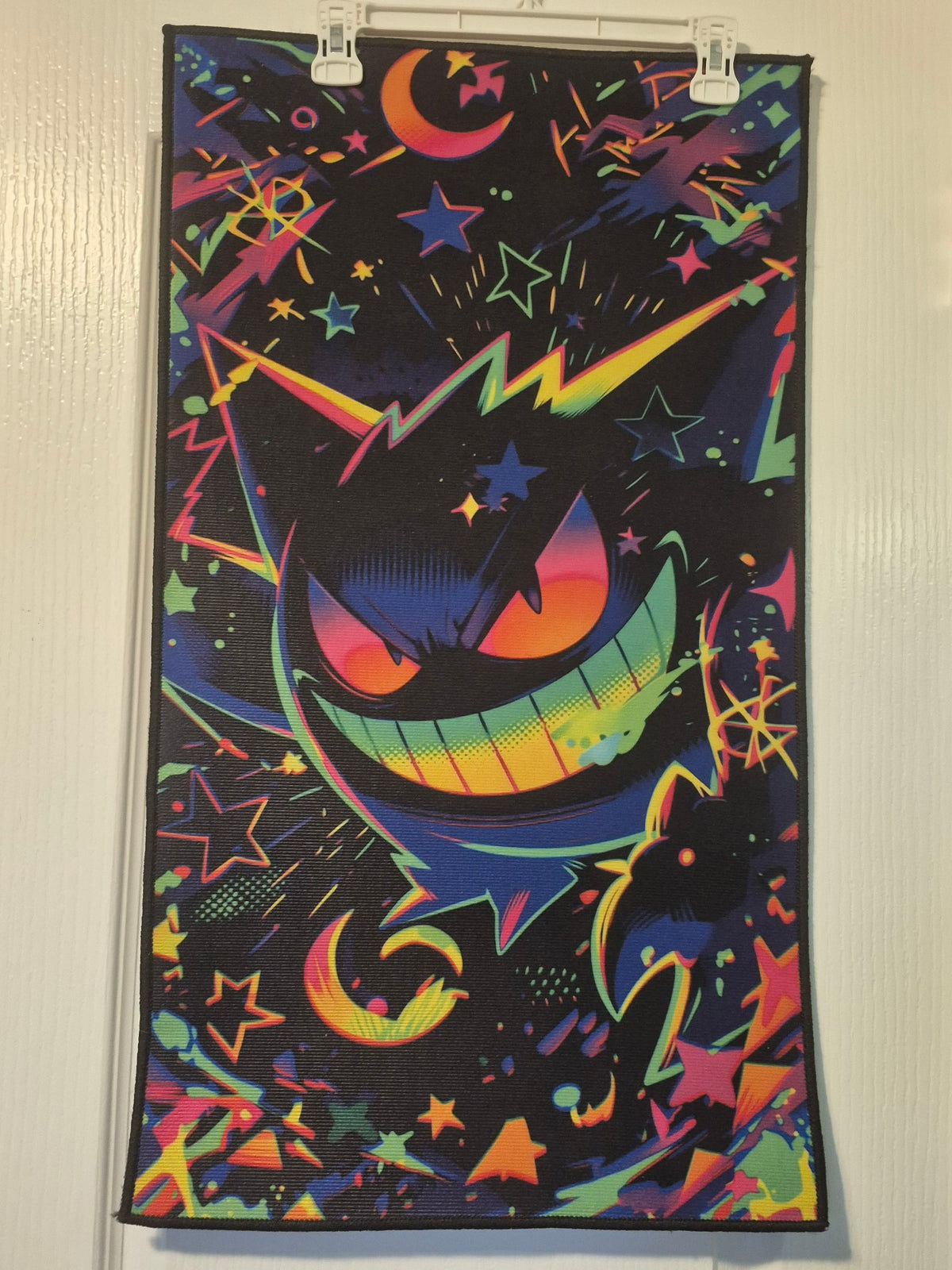 Gengar Neon – Pokemon Character Wall-Hanging Rug