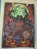 Freddy Krueger Nightmare – Horror Character Wall-Hanging Rug