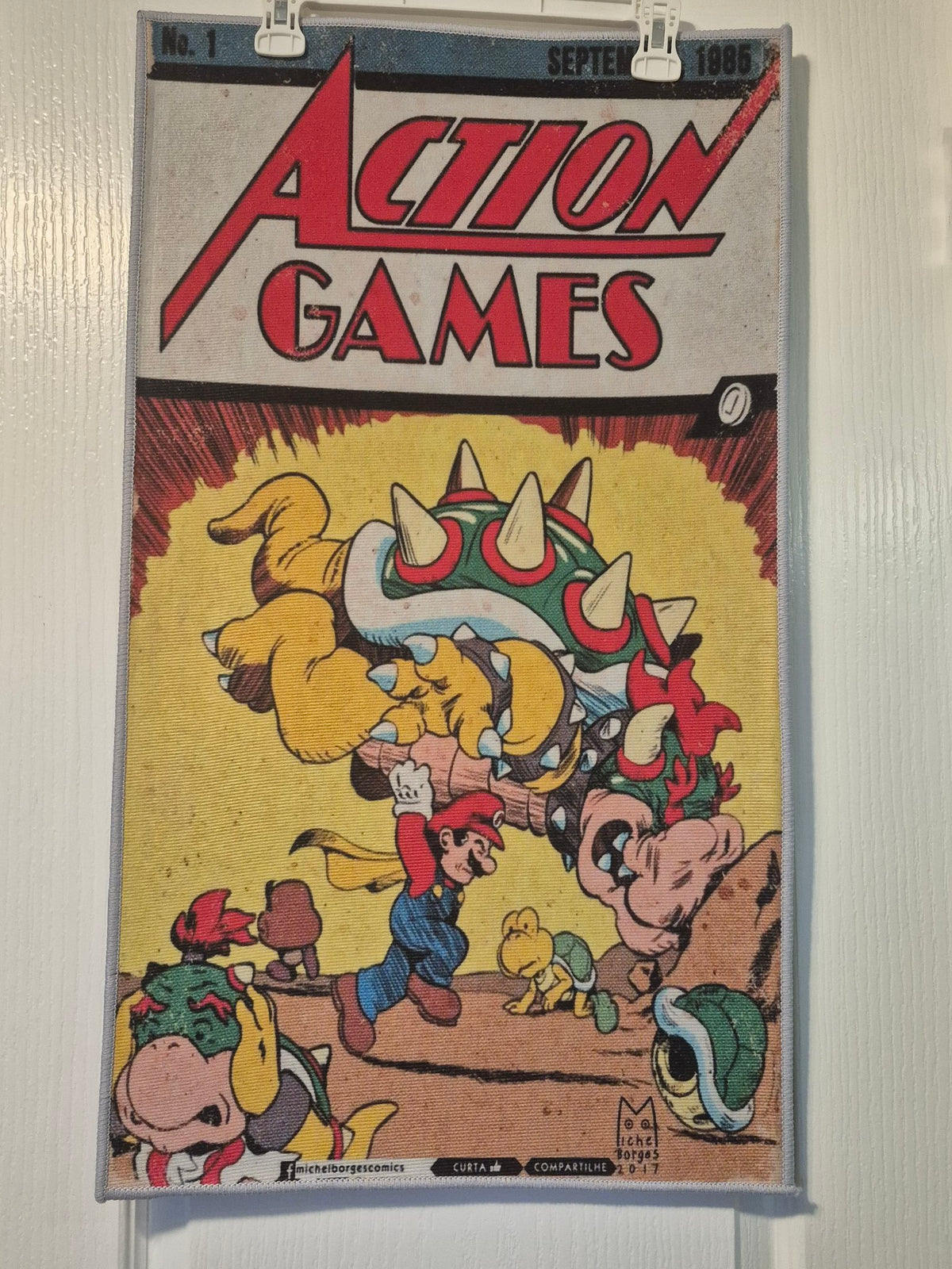 Mario Action Games Bowser – Nintendo Character Wall-Hanging Rug