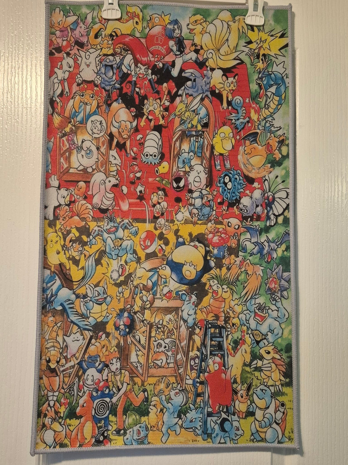 Pokemon Classic Collage – Anime Character Wall-Hanging Rug