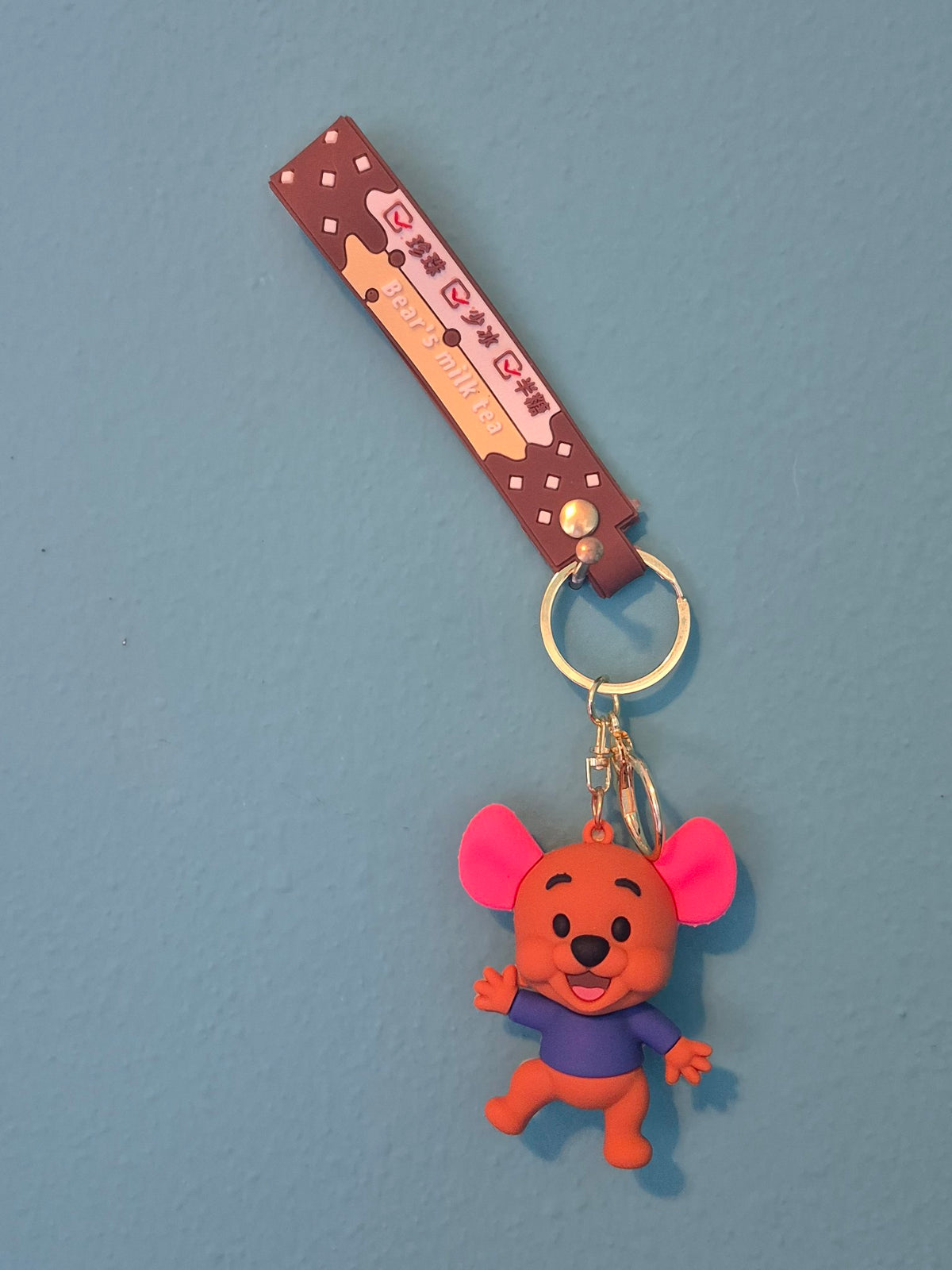 Roo Keychain – Winnie the Pooh Character Keychain with Wrist Strap