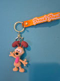 Odie Keychain – Garfield Cartoon Character Keychain with Wrist Strap