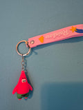 Patrick Star Keychain – SpongeBob Character Keychain with Wrist Strap