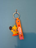 Ducky Keychain – Toy Story Character Keychain with Wrist Strap