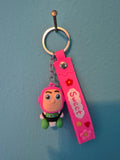 Buzz Lightyear Keychain – Toy Story Character Keychain with Wrist Strap