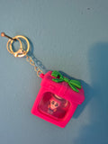 Light-Up Gift Box Keychain – Woody Pink Gift Box Character Keychain with LED Lights