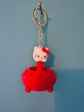 Hello Kitty UFO Squeaky Keychain – Pop-Up Character Keychain That Squeaks - photo 1