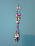 Judy Hopps Beaded Charm – Zootopia Character Beaded Bag Charm with Figure - photo 1