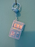 Cinnamoroll Slot Machine Keychain – Mini Working Slot Machine Toy Keychain with Bell - photo 1