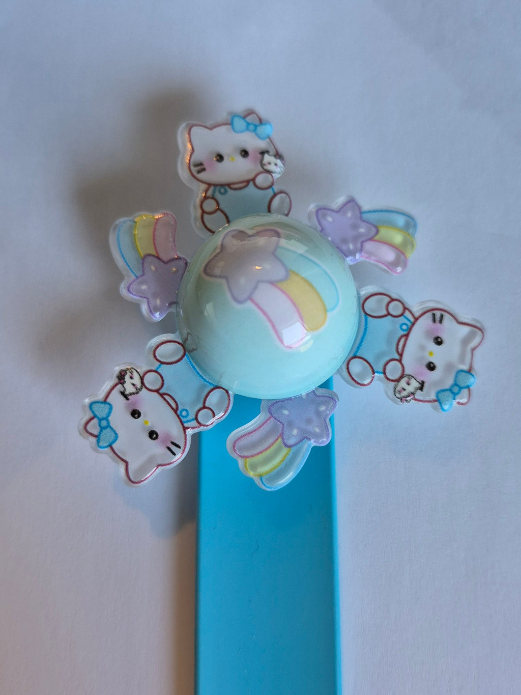 Hello Kitty Light-Up Spinner Slap Bracelet - Blue