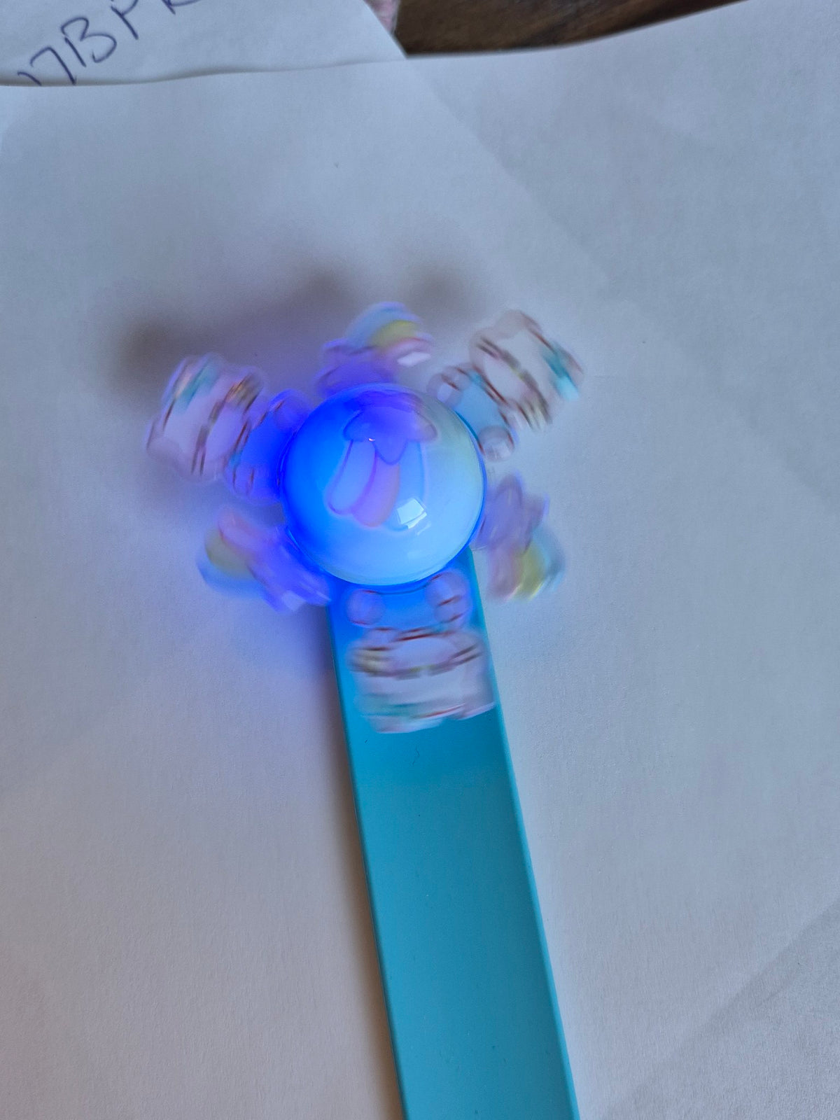 Hello Kitty Light-Up Spinner Slap Bracelet - Blue