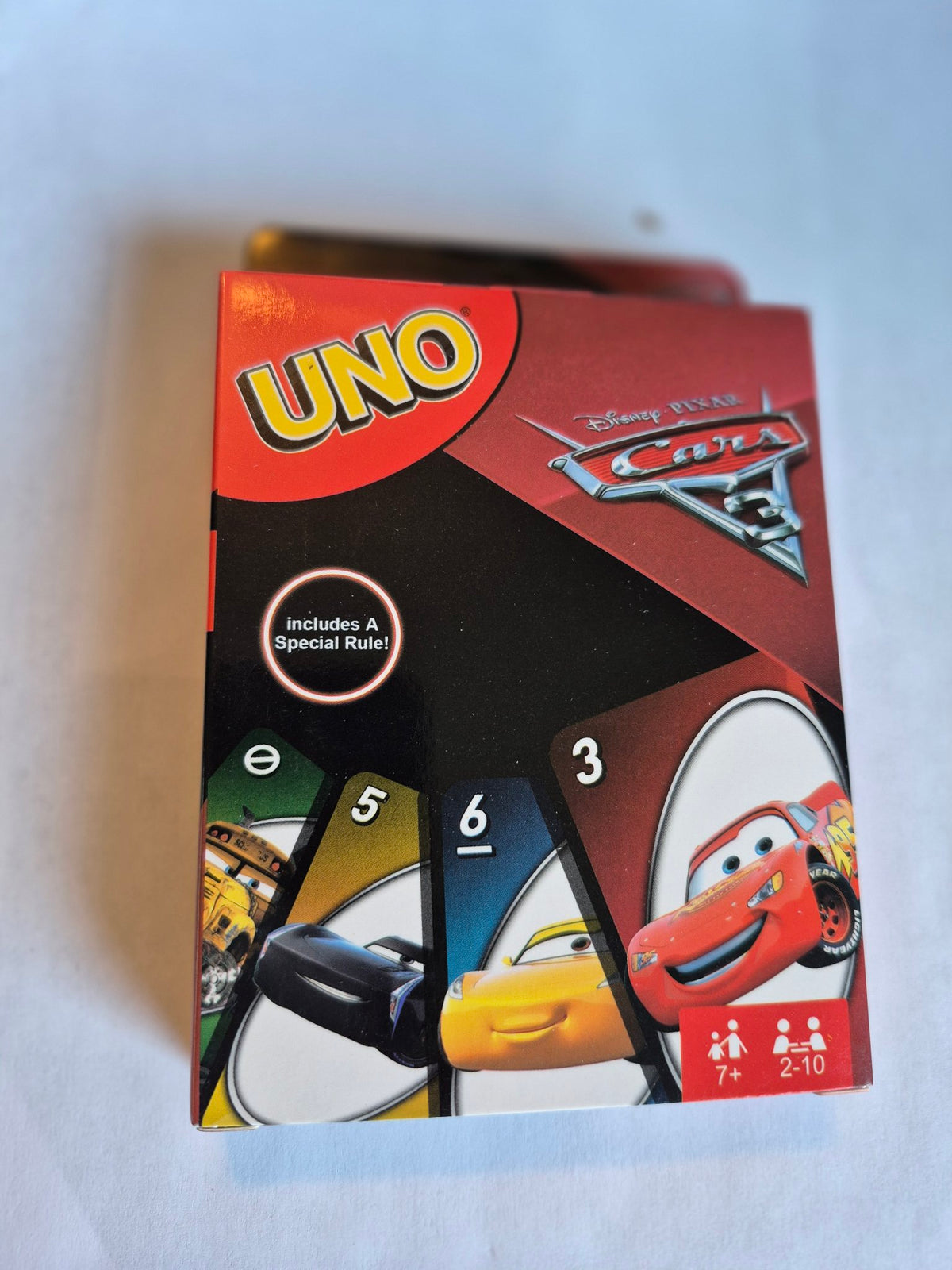 Disney Pixar Cars 3 UNO Card Game