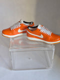 Orange Mini Sneakers – Collectible Pair with Display Case