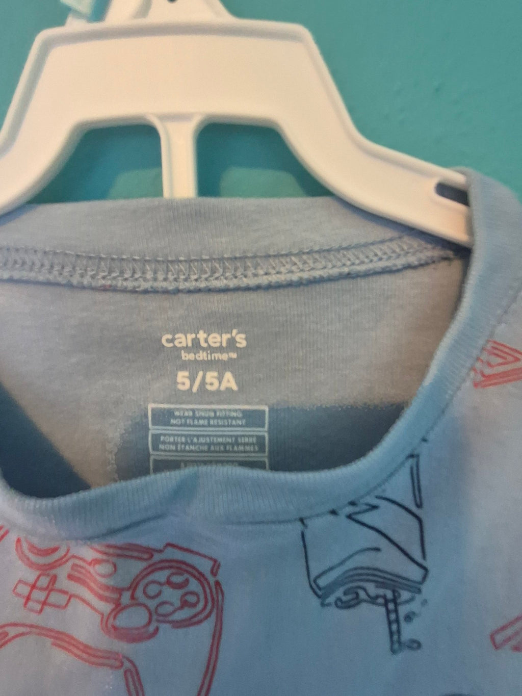 Carter's Boys Video Game Pajama Set – 4-Piece, Size 5