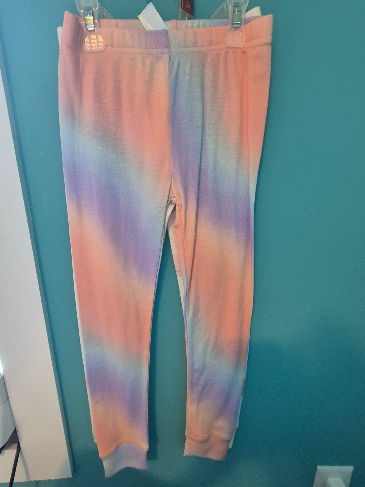 Carter's Girls Pajama Set – 4-Piece, Tie-Dye & Smiley, Size 6