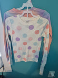 Carter's Girls Pajama Set – 4-Piece, Tie-Dye & Smiley, Size 6