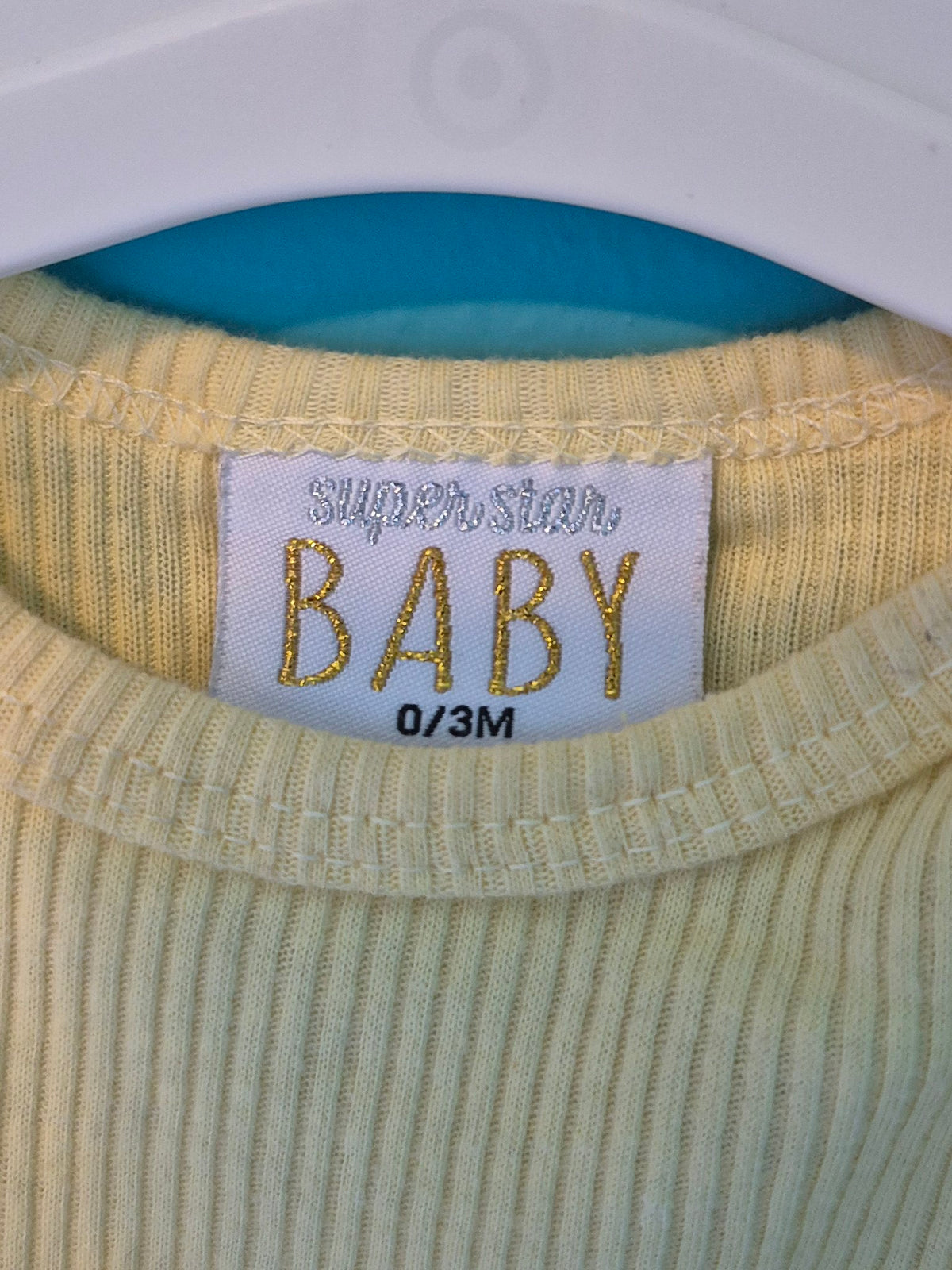 Baby Girl Tutu Bodysuit Dress – Yellow Daisy, 0-3 Months (Gently Used)