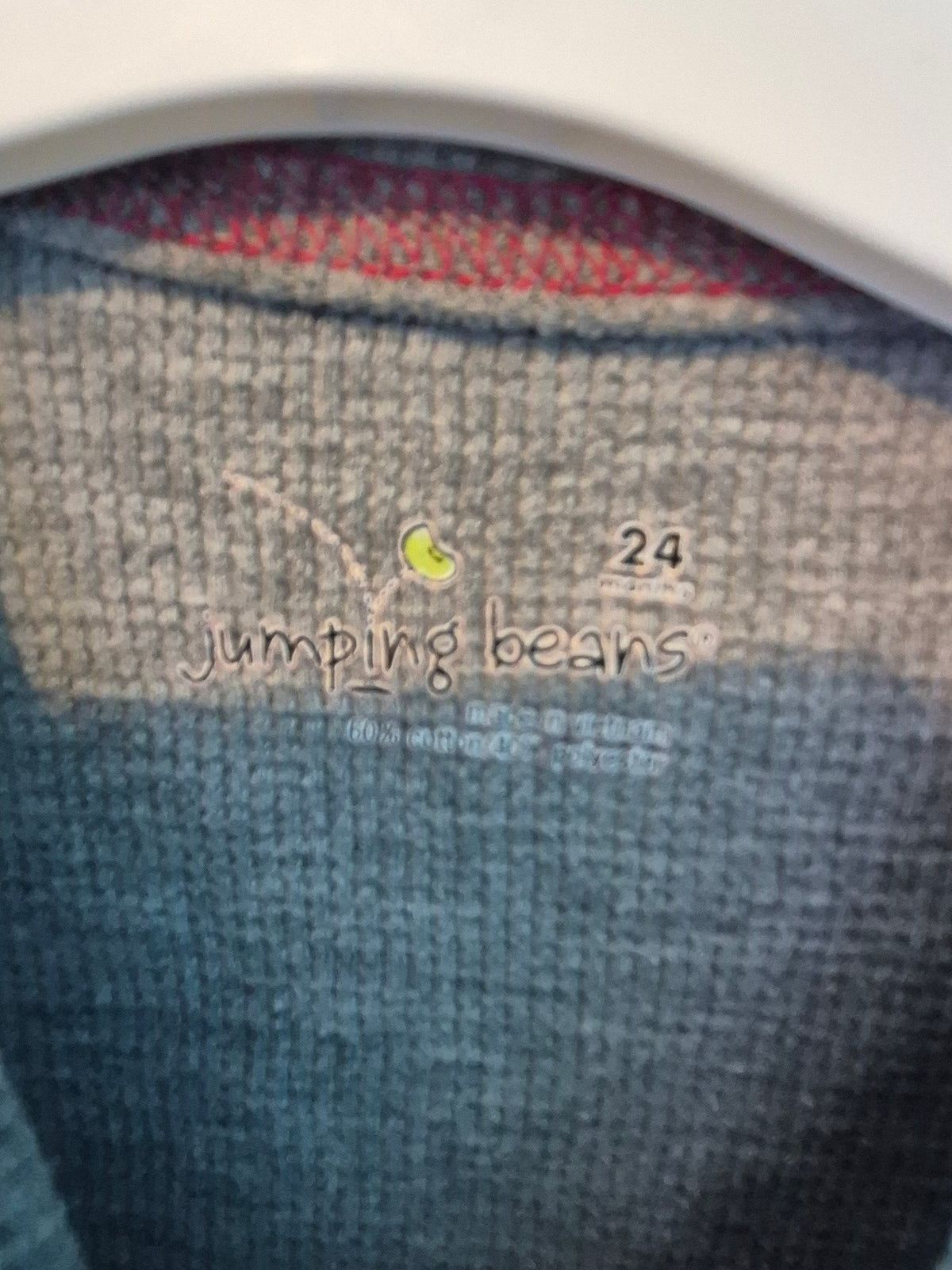 Jumping Beans Boys Thermal Shirt – Crane Truck, Gray, 24 Months