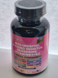 Zoyava Nyo-Harmony Myo-Inositol Berberine Vitamin D3+K2 Supplement – 90 Capsules
