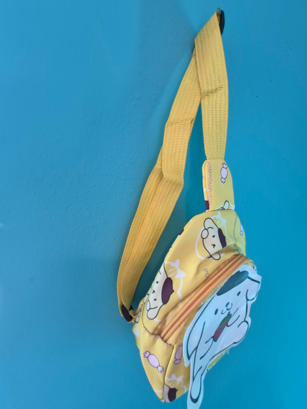 Pompompurin Mini Sling Bag – Yellow