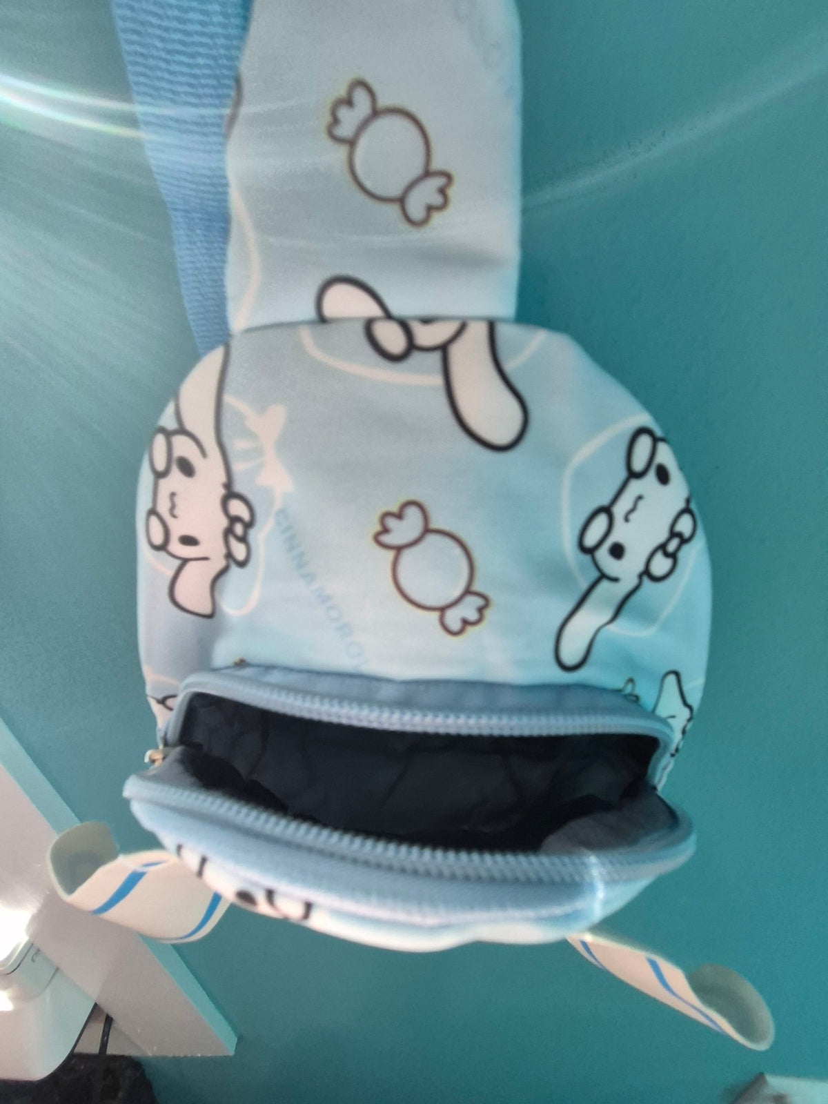 Cinnamoroll Mini Sling Bag – Blue, Adjustable Strap