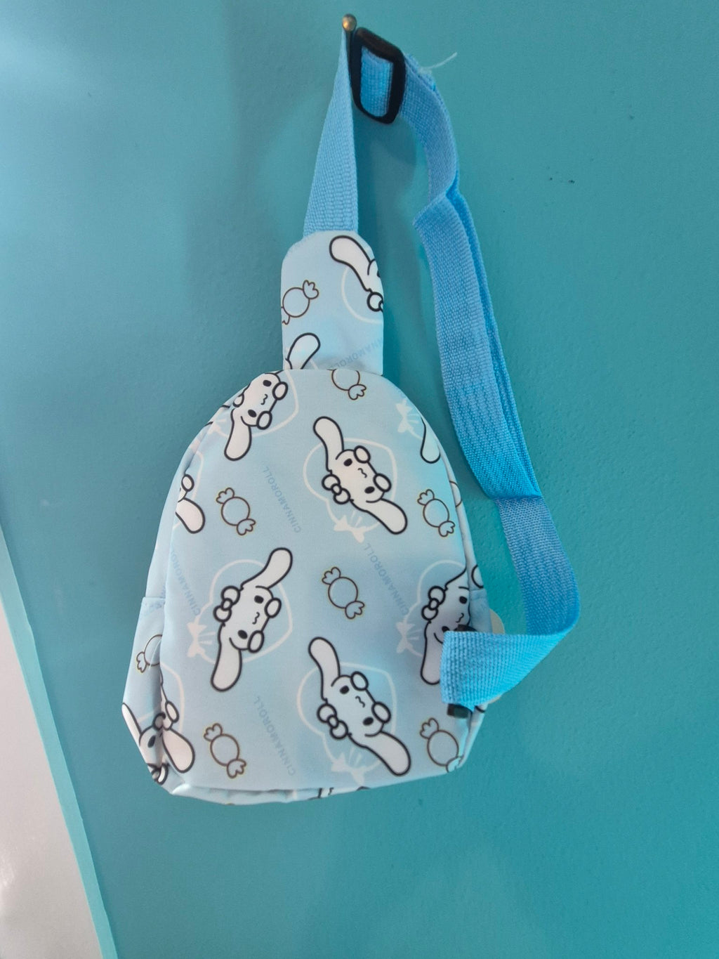 Cinnamoroll Mini Sling Bag – Blue, Adjustable Strap