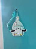 Pochacco Mini Sling Bag – Mint, Adjustable Strap