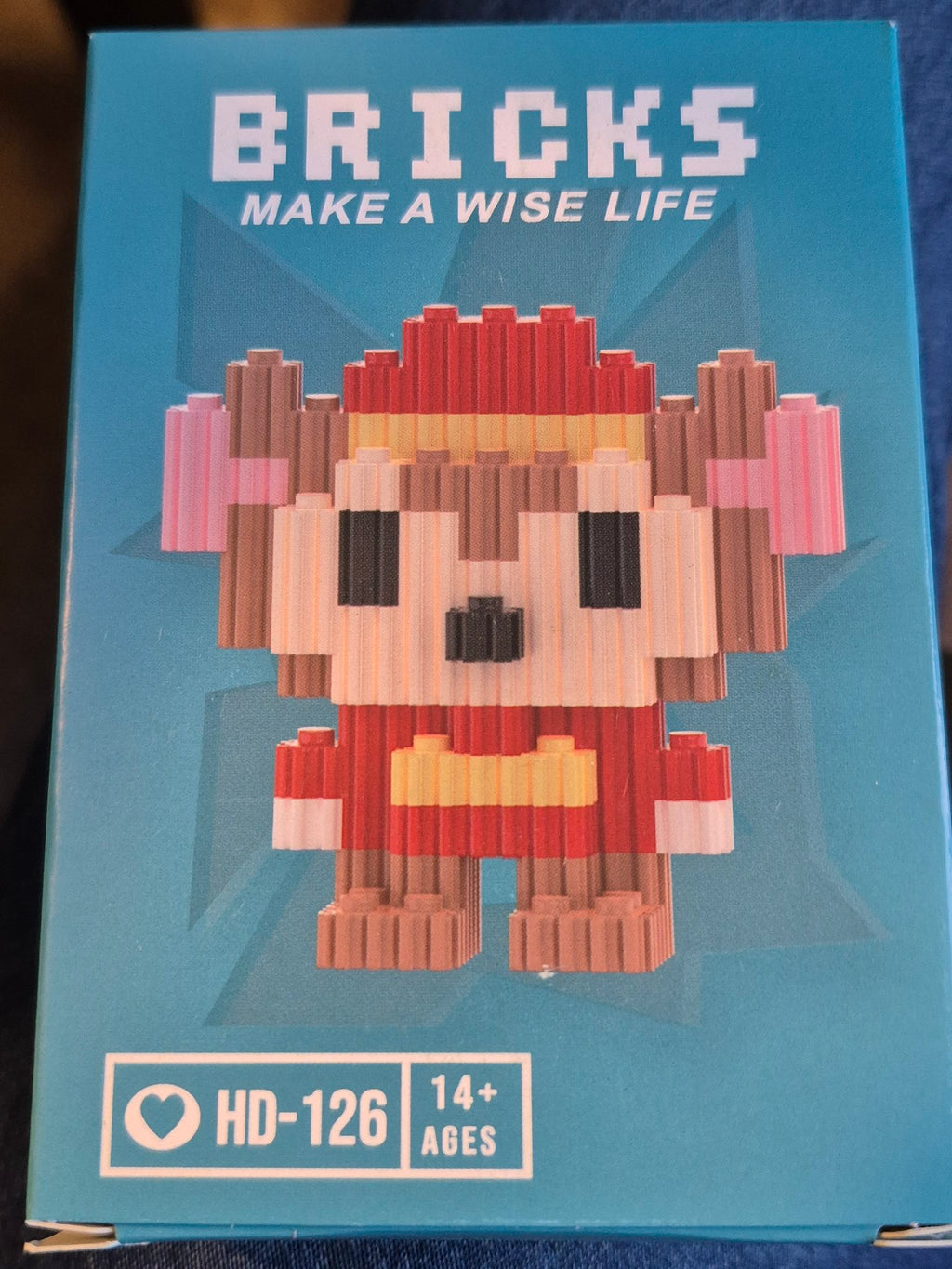 Bricks Micro Building Block Kit – Monkey Character HD-126