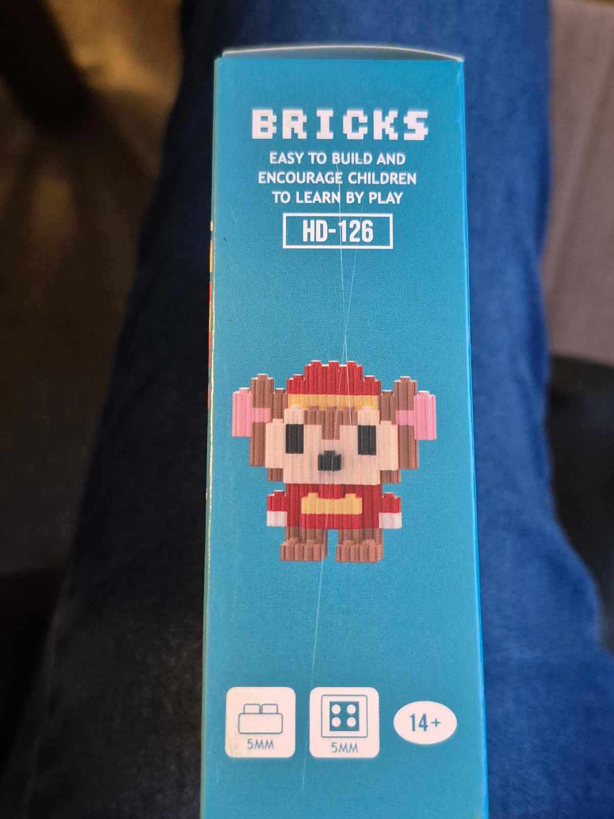 Bricks Micro Building Block Kit – Monkey Character HD-126