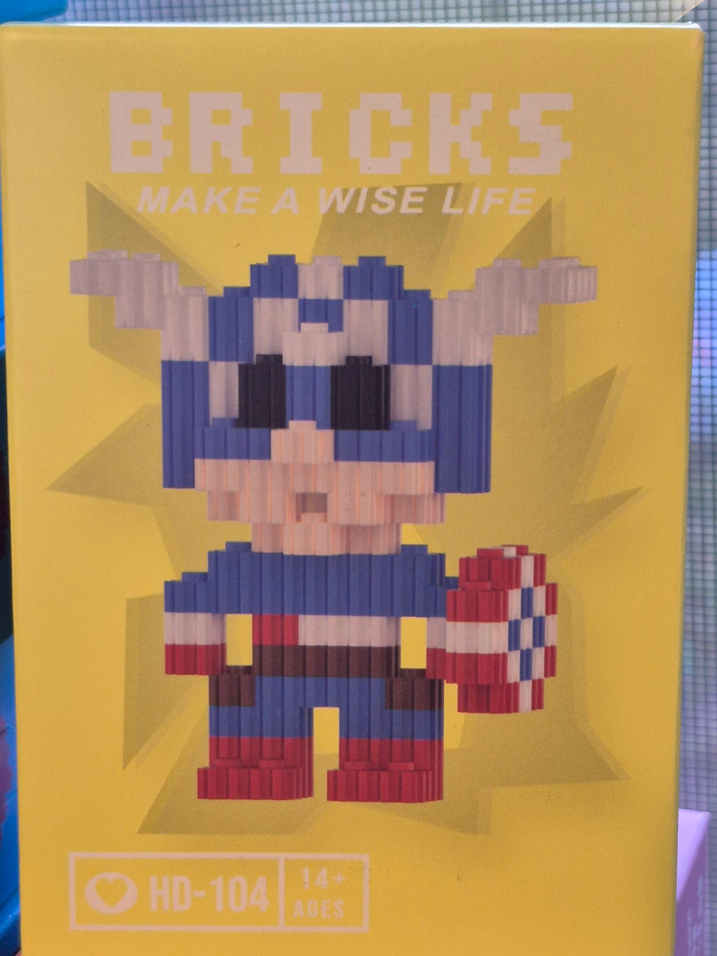 Bricks Micro Building Block Kit – Captain Hero HD-104