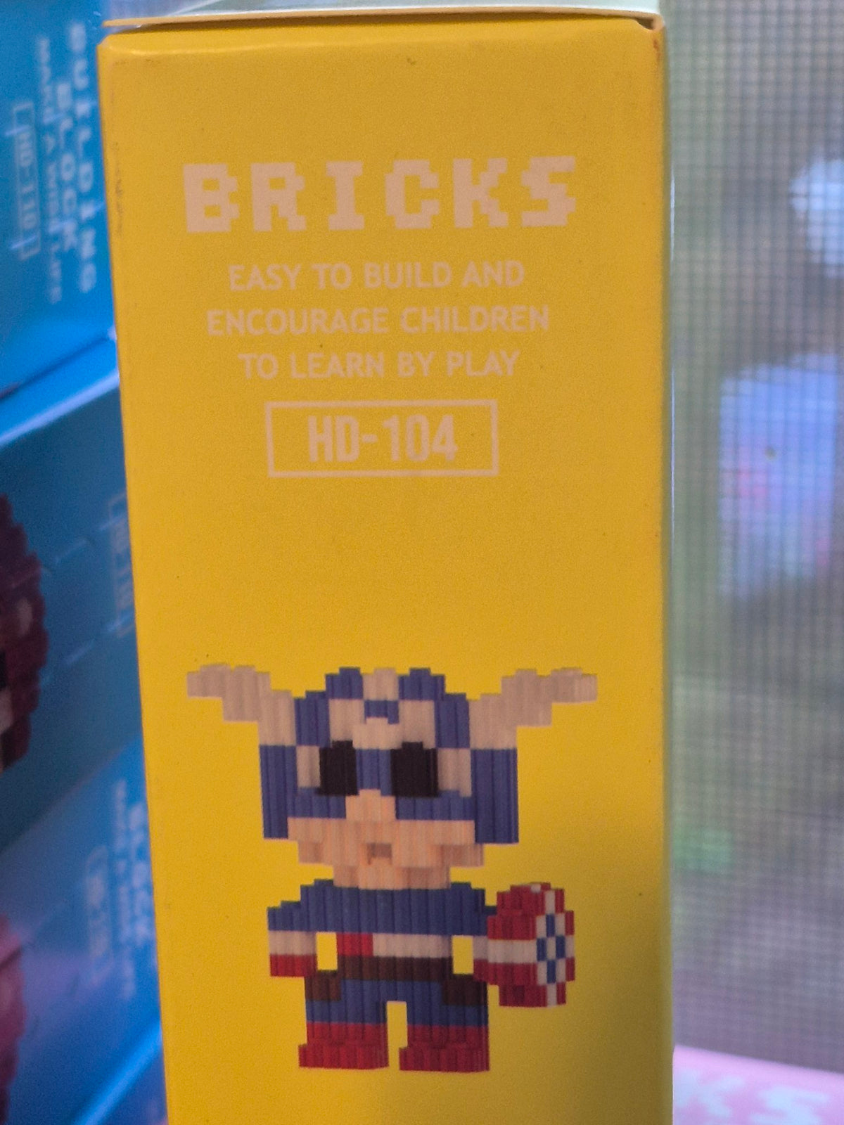 Bricks Micro Building Block Kit – Captain Hero HD-104