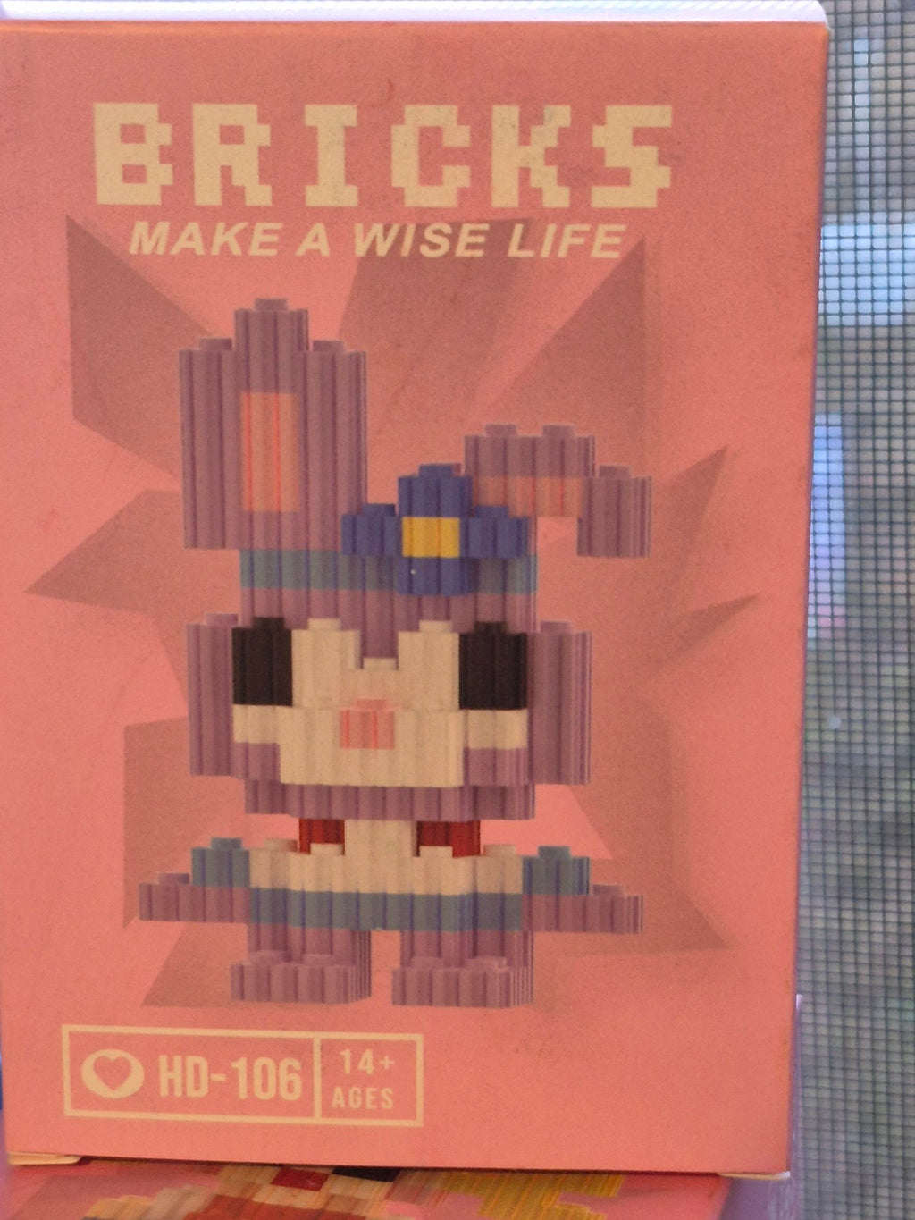 Bricks Micro Building Block Kit – Purple Bunny Dancer HD-106