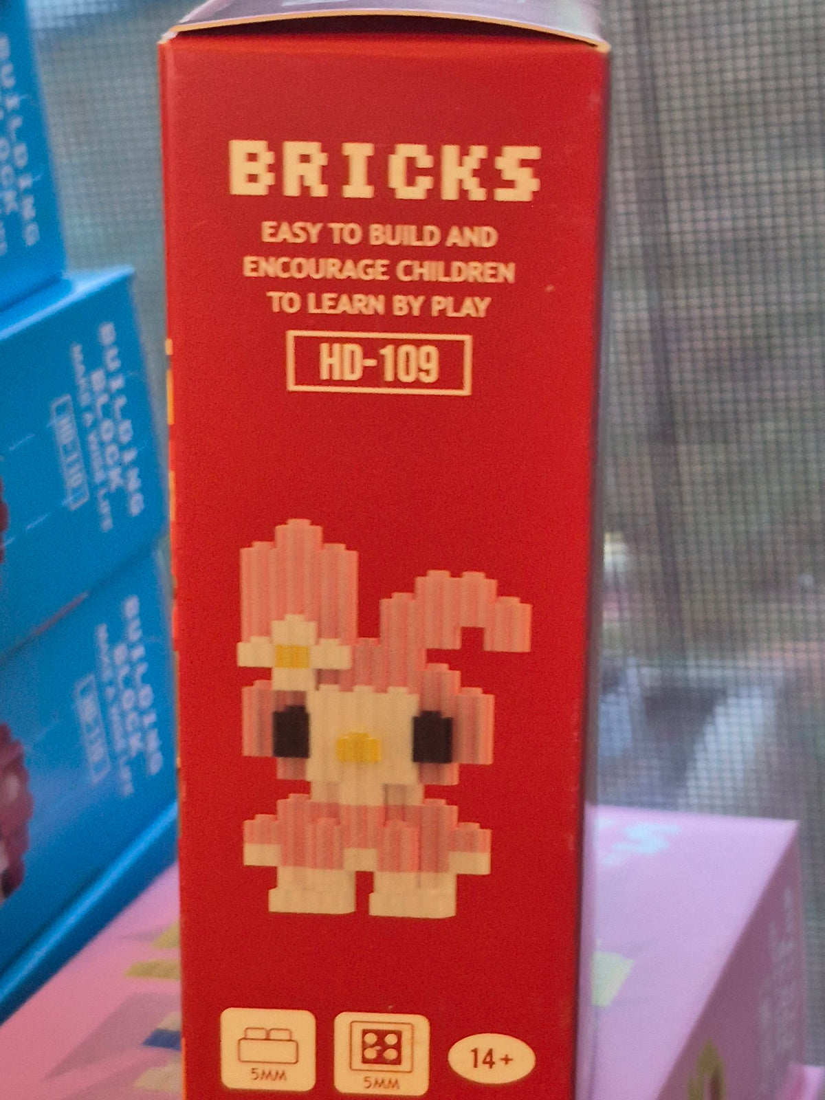 Bricks Micro Building Block Kit – Pink Bunny HD-109