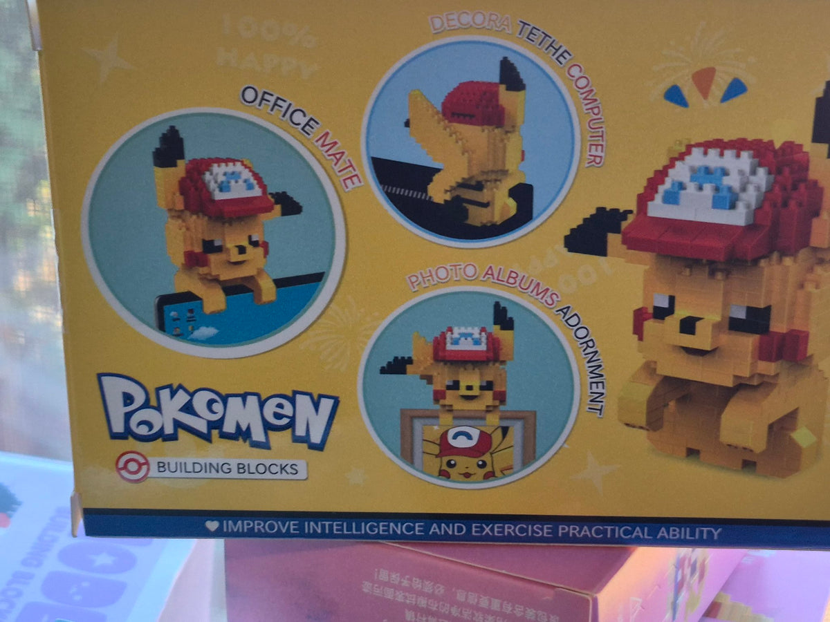 Electric Mouse Building Block Kit – Cap Mouse Phone Stand, 402 Pieces (P1133)