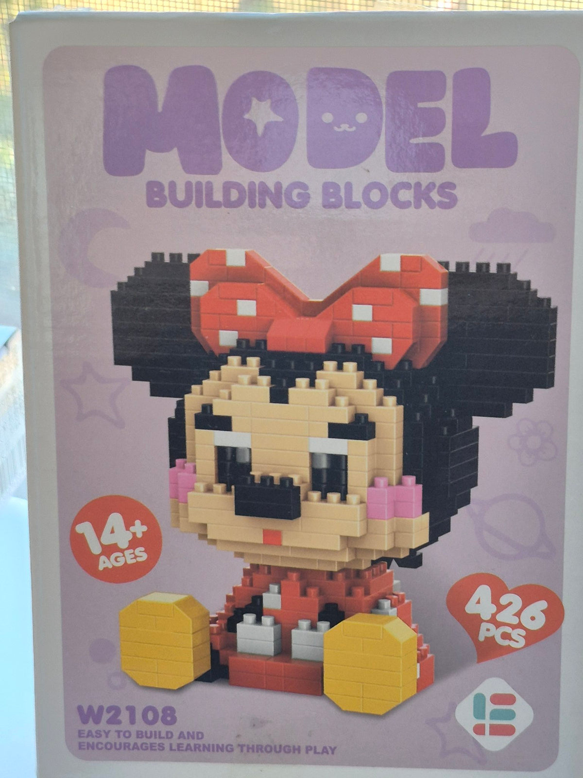 Sitting Mouse Micro Building Block Kit – 426 Pieces (W2108)