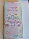 Sanrio Zip-Around Wallet – Happy New Year Kimono Friends